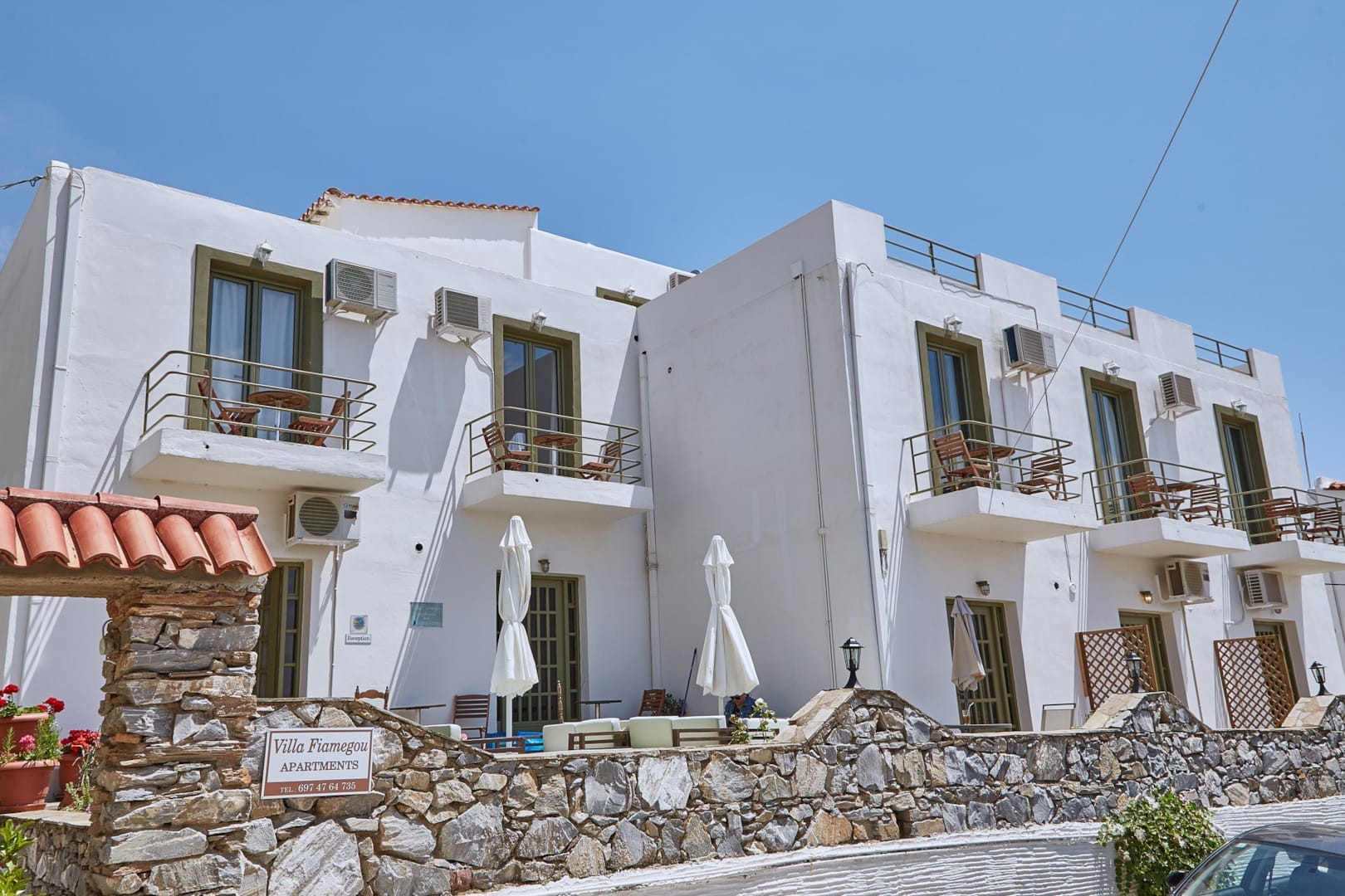 Discover the Serene Elegance of Villa Fiamegou in Batsi, Andros