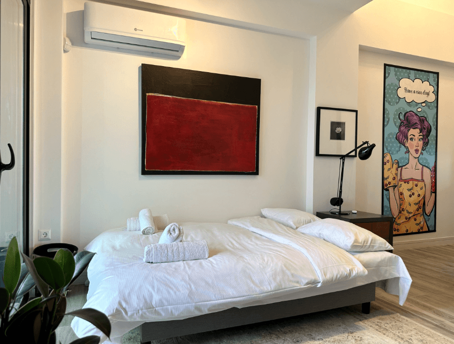 Sky suite 6 – Picasso Duplex with Acropolis View