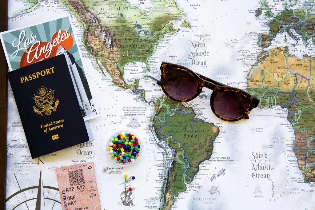 Map and passport